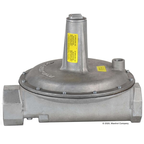 2-1/2 Line Gas Pressure Regulator Certified To 2 PSI Anzi Z21.80 Certification 7-11 in.